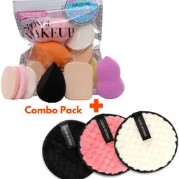 haan Beauty Blender 1Pkt | Makeup Remover Puff 1PC makeup Combo for Girls-picture-15