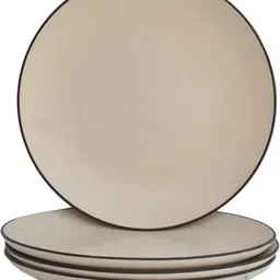retail mafia Handmade ceramic plate tray dish pack of 4_APQw36 Dinner Plate image 2