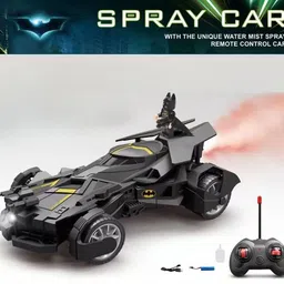 kidoyz Bat-Man Remote Control Spray Car High Speed RC Cars Toys image 2