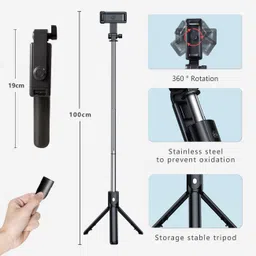 USTINE H1 Bluetooth Selfie Stick image 3