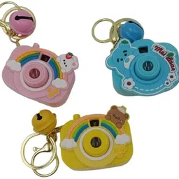 3pcs Mini Camera Projector Keychain Toy for Kids any ramdom design will send-D Key Chain-image-10