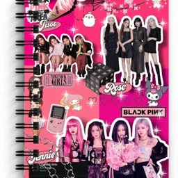 craft maniacs BLACKPINK 2023 NOTEBOOK COLLECTION A5 Notebook RULED 160 Pages-picture-13
