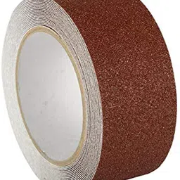 lifekrafts Anti Slip Tape - Size (18 Meters * 50 MM) Color - Brown | Good Grip , Friction | Safety Anti Skid Tapes for Slippery floors, Staircase, Ramps, Indoor, Outdoor | Premium Quality | Easy Installation 1 (Manual)-picture-16