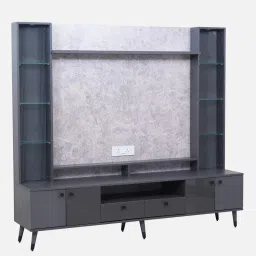 crystal furnitech Evanna TV Unit In Multicolor Glossy Finish image 5