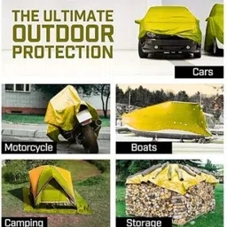 tenthouse WATERPROOF COVER Tent - For PROTECT FROM UV RESISTANT,RAIN, 9 FEET X 12 FEET image 2