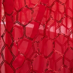 b bella creation Self Design Bollywood Georgette Saree image 3