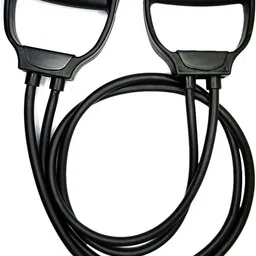 fitnesstricks Combo of Skipping Rope with Double Toning Tube and Single Toning Tube Fitness Accessory Kit Kit image 3