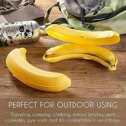 frogtail 2 Banana and 2 apple Case for School Kids 4 Containers Lunch Box image 4