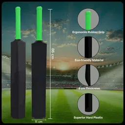 vedance sports Victoo_PREMIUM_PVC/PLASTIC BAT_SUPER QUALITY-175-New PVC/Plastic Cricket Bat For 8 Yrs image 2