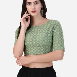 oomph! Boat Neck Women Blouse-picture-40