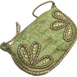 namahdecor Women Green Potli-picture-21