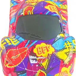 shizuha Racing RC Car with Wireless Remote Control, Graffiti Design Sports Car image 3