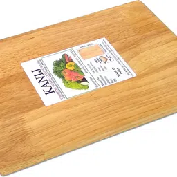kanij 33 x 23 x 1.8 Cm Wooden Kitchen Chopping Board With Hanging Hole Vegetables Fruits Meat Cheese Bread Pizza Wooden Cutting Board image 5