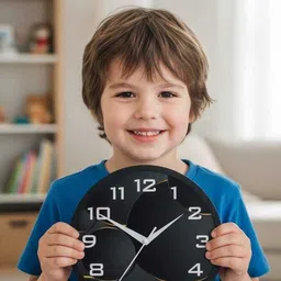 singh brothers Analog 25 cm X 25 cm Wall Clock image 3