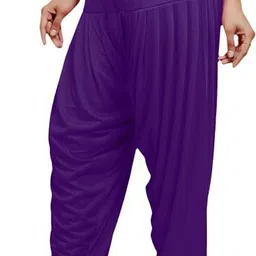 darlingdarling Viscose Rayon Solid Patiala image 4