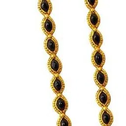 marsify world Alloy Gold-plated Gold, Black Jewel Set-picture-47