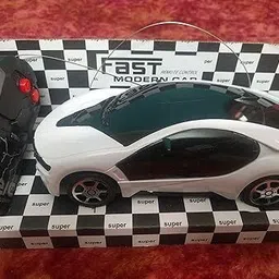 hk toys Remote Control Fast Car with 3D Light Car Toy for Kids image 4