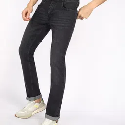pepe jeans Men Slim Mid Rise Black Jeans image 3