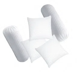 gtx Microfibre Bolster Pack of 5 Stripes Set Of 3 Cushion & 2-picture-33