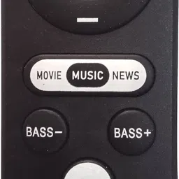LipiWorld Home Theater System Remote Control (MODE) Compatible for Sound bar Remote Boat Sound bar Remote Remote Controller-image-2