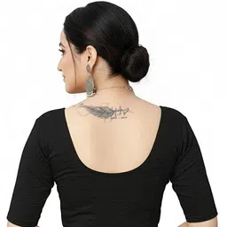 priyanka traders Round Neck Women Blouse image 2