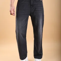 garteen Men Straight Fit Mid Rise Grey Jeans-picture-42