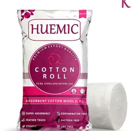 huemic Pure Absorbent Cotton Roll for Baby Care Soft Cotton Roll 9 Gauze Medical Dressing-picture-30