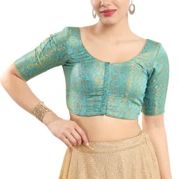 vamas-the designer blouses Round Neck Women Blouse-picture-13