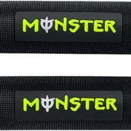 eaz Premium Universal Soft Rubber Anti-Slip Handle Grip Cover (Pack Of 2) Handle Bar Grip For Universal For Bike NA image 2