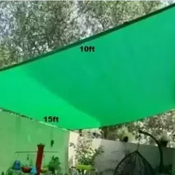 milanju Two Side Nylon Belt(10ftx14.5ft) Green Shade Net Sunlight Block 75% Multi Use Portable Green House image 2