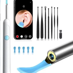 kizjorya ear endoscope Cleaner with Camera and Light, Ear Wax Removal Kit-picture-15