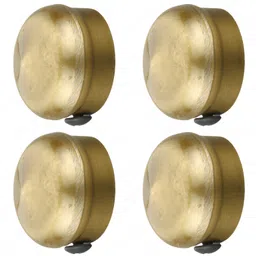 natural Beige Curtain Knobs Metal-picture-10