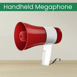 syara King Bhopu with High Volume Speaker, Battery Backup and Recording FeatureE186 Handheld Megaphone and Rechargeable Siren Loudspeaker With USB/Memory CardH99 Outdoor PA System-picture-13