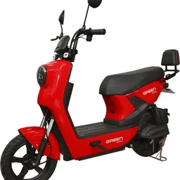 green Sunny Red 40KM 10 inches Single Speed Lead-acid (SLA) Electric Cycle image 1