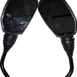 vkhas Manual Dual Mirror, Rear View Mirror For TVS Appache RTR 160, Appache RTR 180 image 2