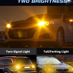 lovmoto 360 Cross pin Reflecting LED Indicator Bulbs, Indicator Light for Bikes and Cars Brake Light Car LED (12 V, 12 W) image 4