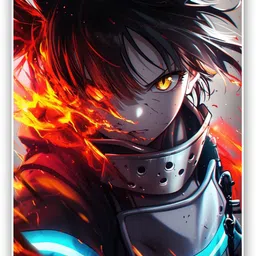 art recall Fire Force Wall Poster Anime Poster For Wall Photographic Paper-picture-32