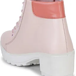 krafter New Stylish Girls/Women/Ladies High Heel stylish Fashionable Comfortable Women Casual Boots For Women/Girls Out Door Ankle Length Boot Shoe For Women/Girls and Boot for Women/Girl's Boots Boots For Women image 4