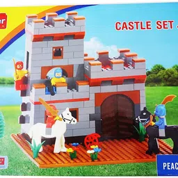 Games And Toys Castle Set junior Kit Interlocking Blocks Set For 6+ Age Kids-image-29