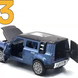 sexr Defender Simulation Metal Car – Collector’s Scale Model, Openable Doors image 3