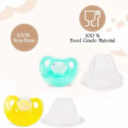 sapra enterprises Soother for Infant Baby Boys Girls BPA Free Soother (Silicone Soother image 4