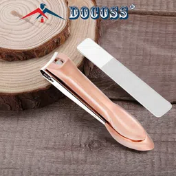 docoss Stainless Steel Professional Nail Cutter Kit,Nail Cutter With Catcher image 4