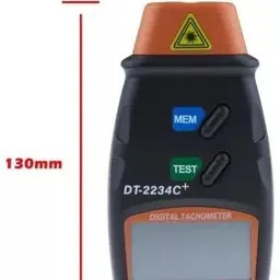 real instruments RPM Meter Professional DT-2234C+Tachometer With Reflecting Tape Non Contact Tachometer image 3