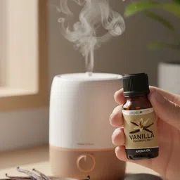 peepalcomm Electric Lamp / Aroma Oil Diffuser With Aroma Oil (1 Coffee 15Ml) Diffuser Set image 5