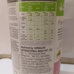 herbal nutrition life Formula 1 Nutrition Shake Mix for Weight Management Plant-Based Protein image 4