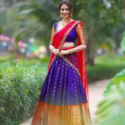 fabcartz Self Design Semi Stitched Lehenga Choli-picture-20