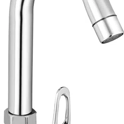 prestige Brass Ocean Swan Neck Taps for Sink/wash basin 360 Degree Moving, Chrome Finish Pillar Tap Faucet-picture-35