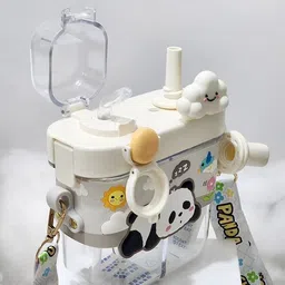 arizuul Innovative Twinkle Twin Bottle – Two Flavors, One Fun Drinking Experience 580 ml Water Bottle image 2