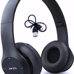 tws Fold Wireless Bass Drive Dynamic Driver_WD Bluetooth & Wired Headset image 1