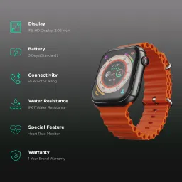 FIRE-BOLTT Dream Wi-Fi+4G SIM Android OS Wristphone (51.3mm HD Display, In-built GPS, Coral Breeze Strap) image 2